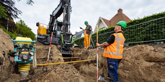 Grondwerker grote foto