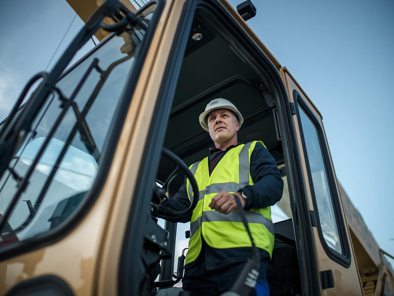 machinist mobiele kraan